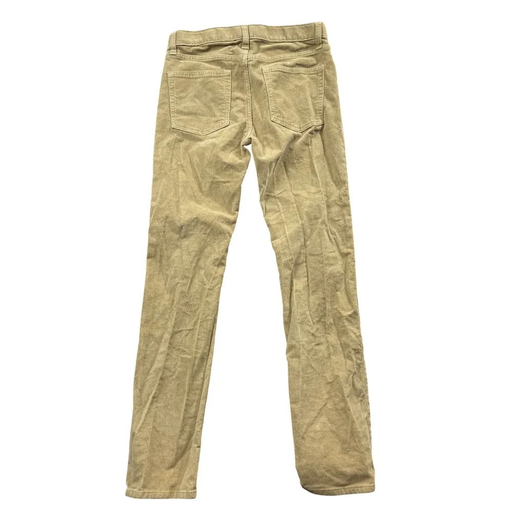 Crew‎ Cuts J Crew Boys 12 Adjustable Waist Beige Cords Cotton Blend